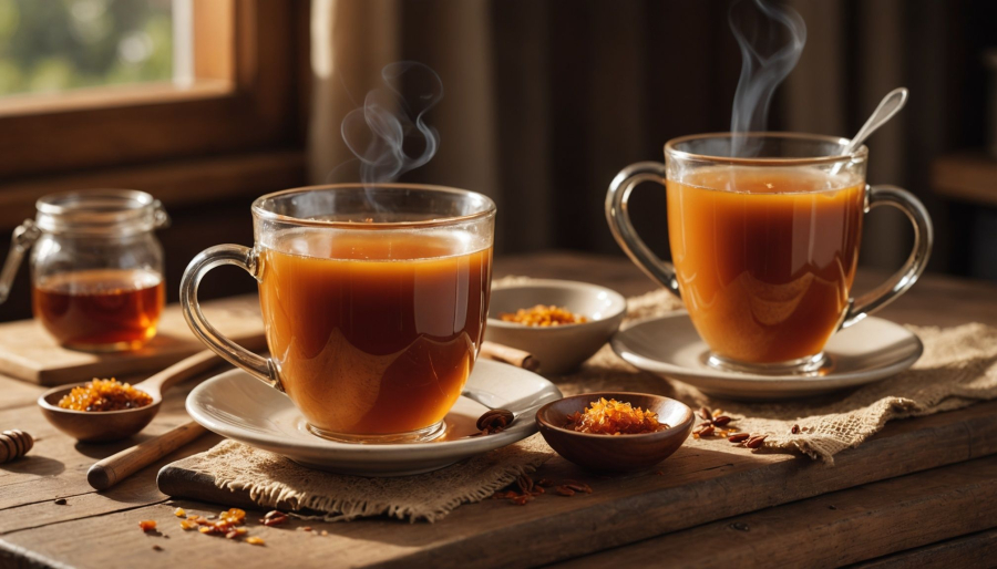 Le rooibos caramel : douceur sans culpabilité